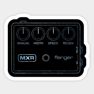 Vintage Flanger Sticker